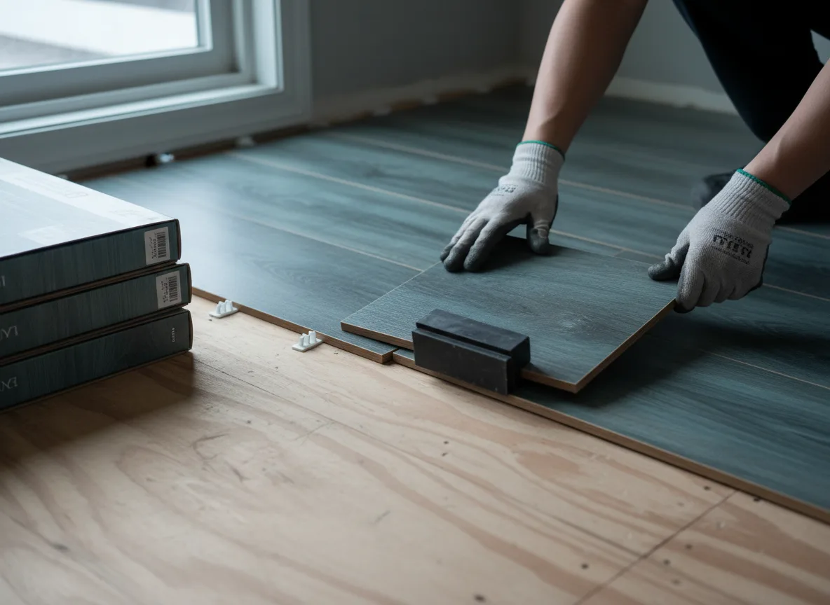 Luxury Vinyl Plank Installation company in Leslie, MI